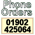 Phone Orders 01902 425064